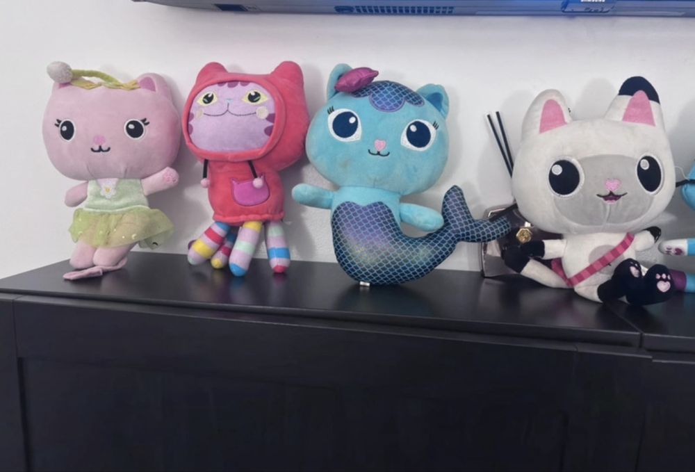 Peluches Gabby’s Dollhouse Originais – Conjunto Completo |