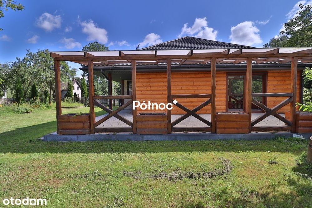 Nowoczesne siedlisko w Sobiborze z pompą ciepłą!