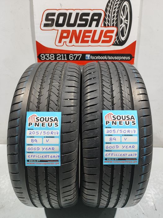 2 pneus semi novas 205-50R17 Good year - Oferta dos Portes