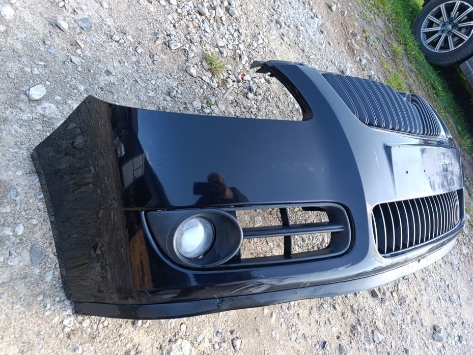 Бампер передній Skoda Fabia 2 фабія до 14 року