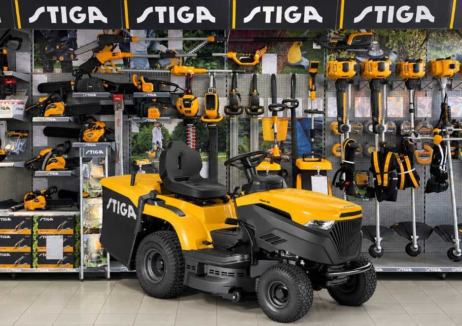 Traktor Kosiarka STIGA Estate 384 / 84cm / 240L Kosz / HYDROSTAT