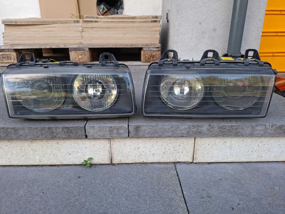 Reflektory lampy soczewkowe BOSCH do BMW e36 sedan touring coupe i cabrio PARA