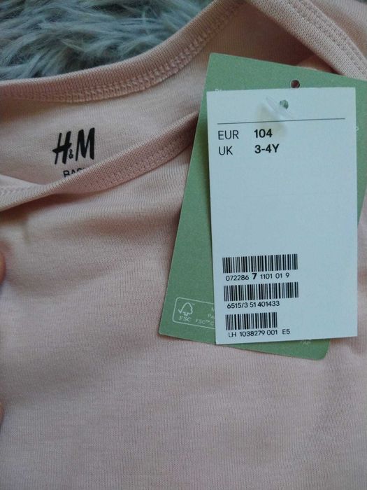 3- pak body dla dziewczynki rozmiar 104