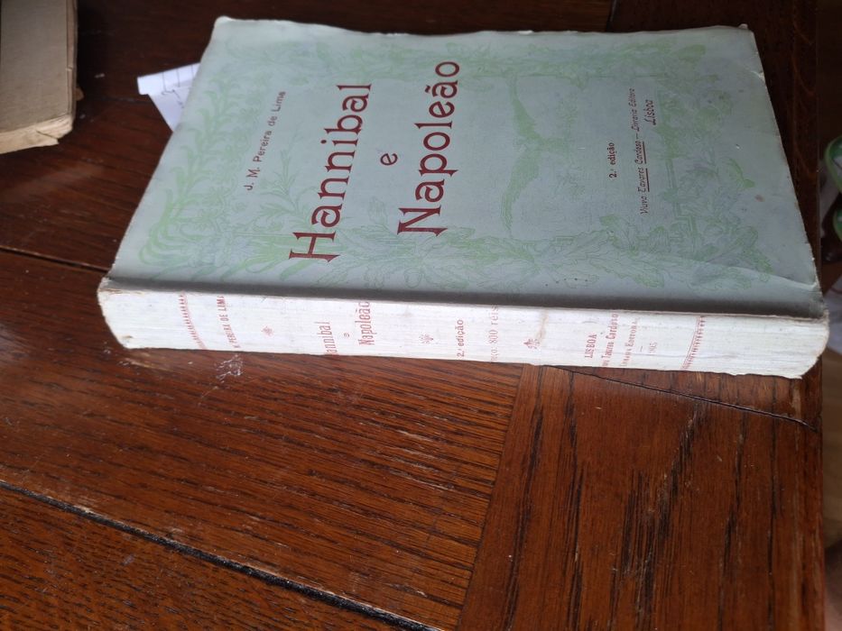 Livro Hannibal e Napoleao Pereira de Lima