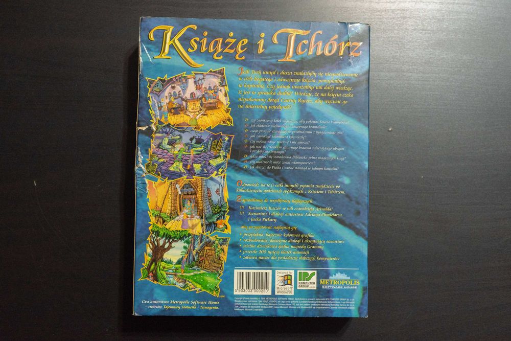Książę i Tchórz PC BIG BOX Kolekcjonerski PL