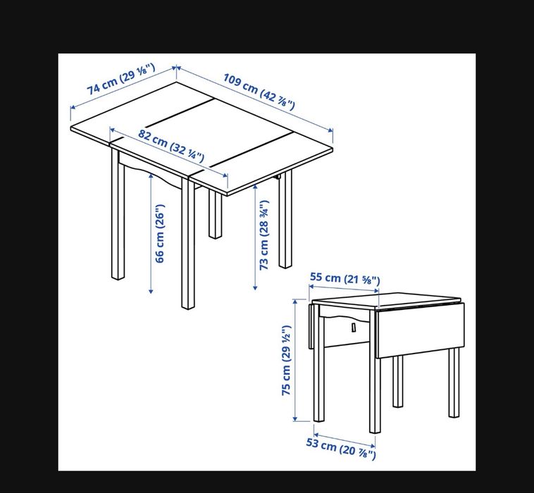Mesa de cozinha com 2 bancos