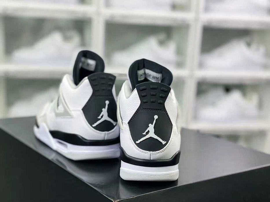 Buty koszykarskie AJ4 "biało-szare" buty męskie 36-44