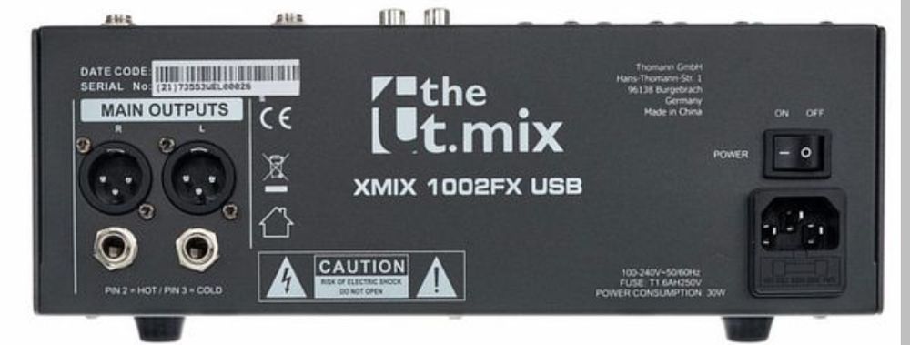 Mesa de mistura T.mix fx usb