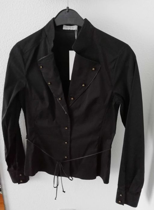 Camisa ou blusa preta da marca Ana Sousa em estado Novo- Tam 34