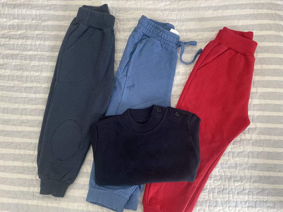 Conjunto roupa e calçado menino 18-36m