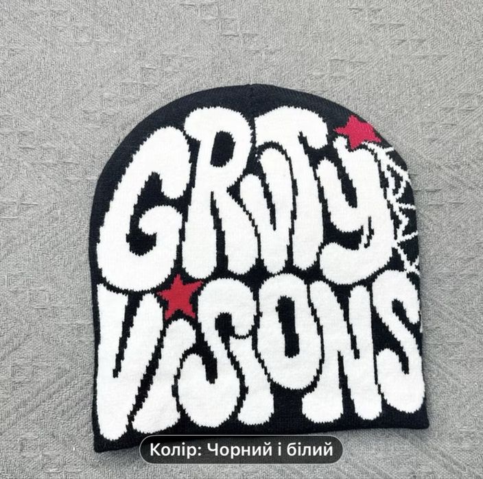 Шапки в стиле y2k универсальные