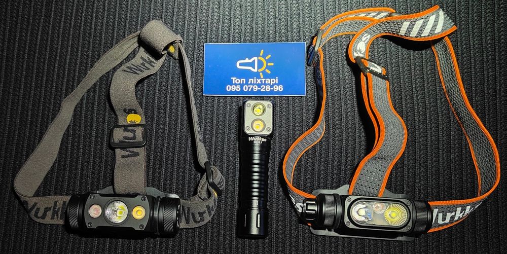 Wurkkos HD15 HD16 HD50 з акумулятором в комплекті