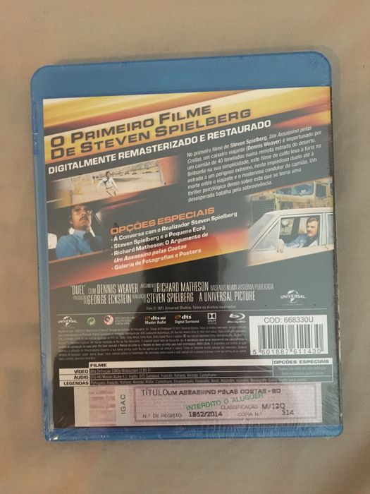 Duel blu ray (ed nacional)