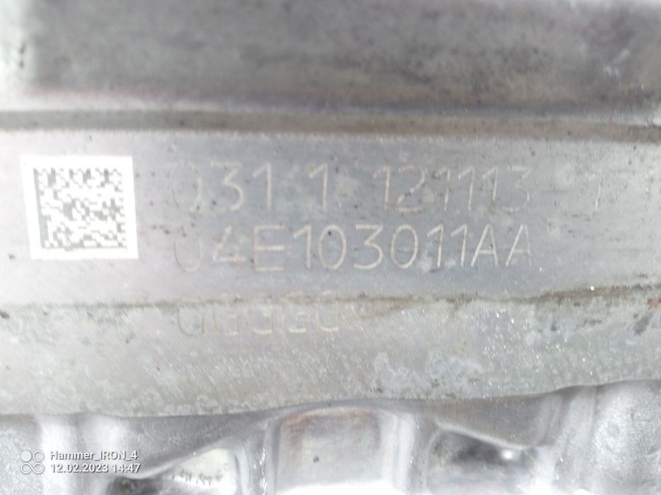 Silnik VW audi 1.4 tsi 04e