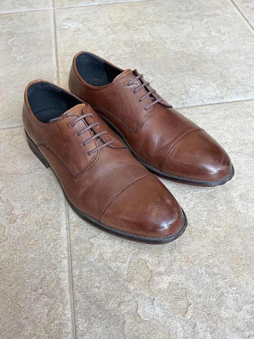 Skórzane buty męskie GIACOMO CONTI rozmiar 40