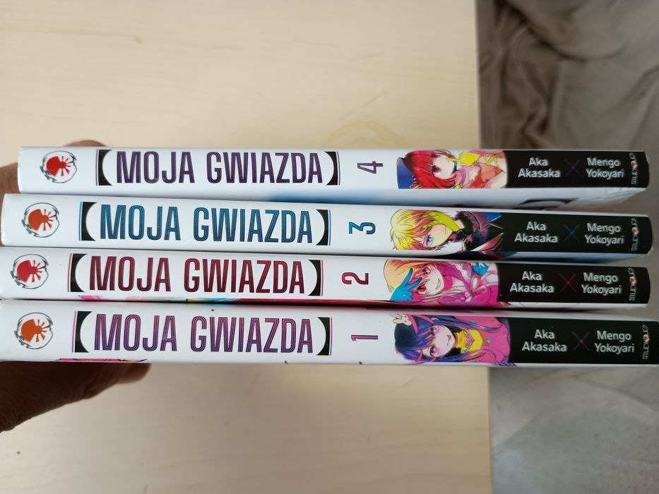 Zestaw mangi Moja Gwiazda (Oshi no Ko) – tomy 1-4