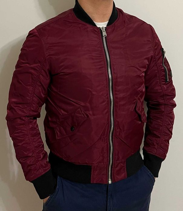 Jack & Jones стильний чоловічий бомбер куртка