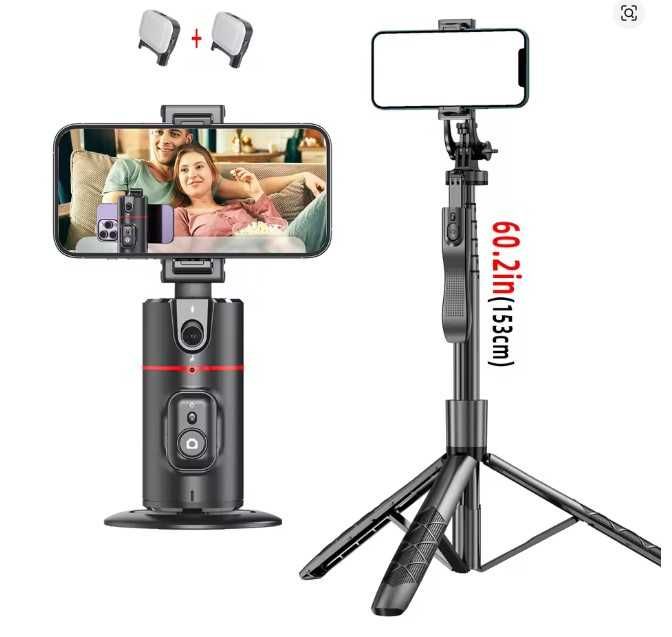 Кронштейн селфі-палиця з автоматичним відстеженням обличчя бездротова