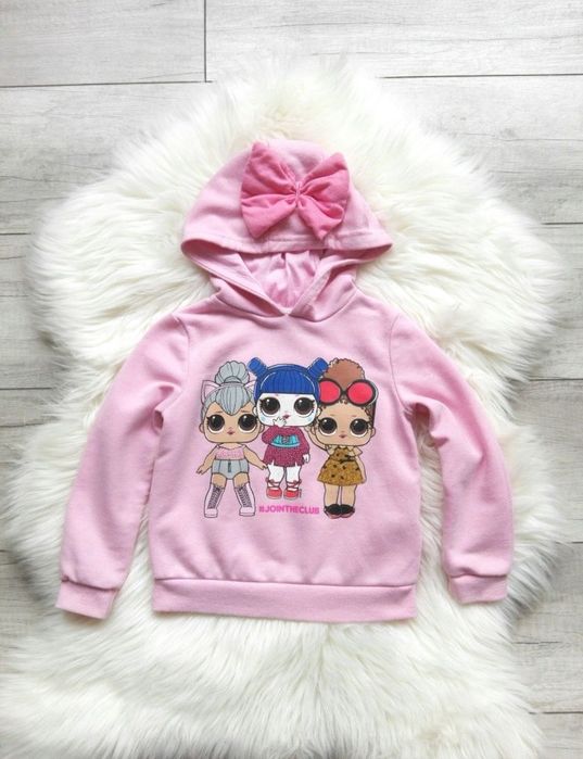 LOL oryginalna bluza z kapturem rozm 104