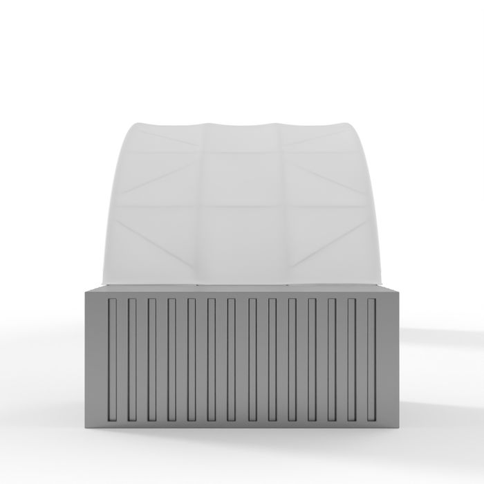 Zadaszenie kontenerowe 10x6m PVC 900g/m2