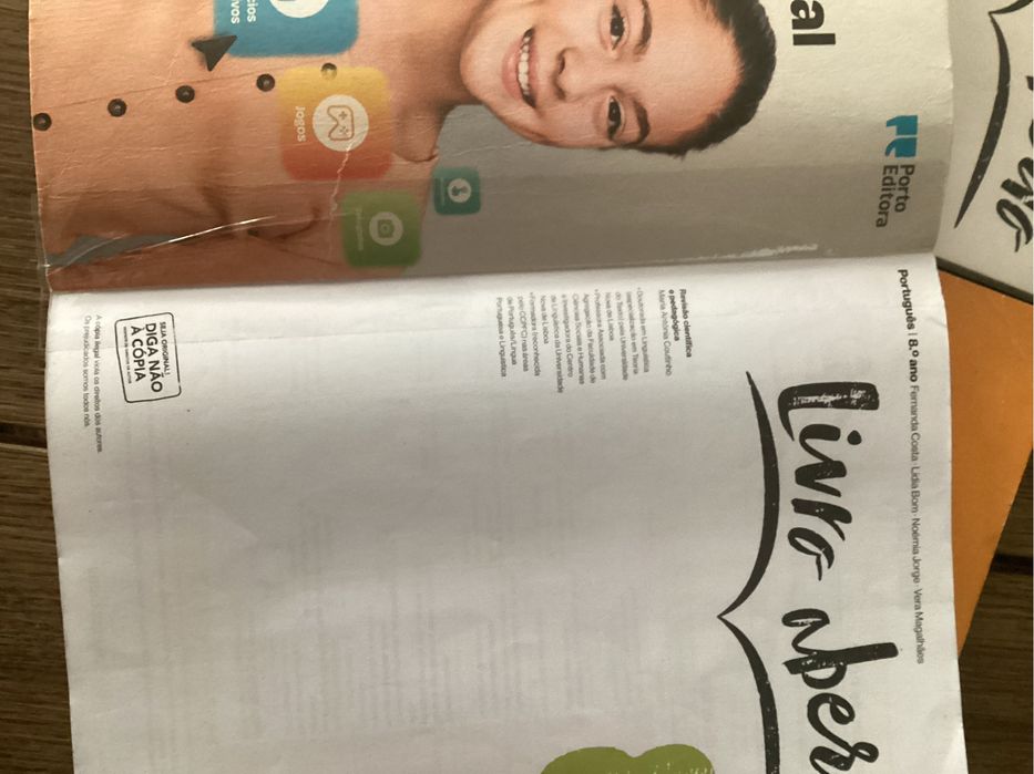 Livro Aberto 8 de Portugues