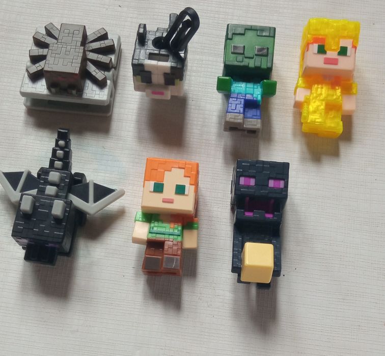 Фігурки майнкрафт кіндер kinder joy minecraft