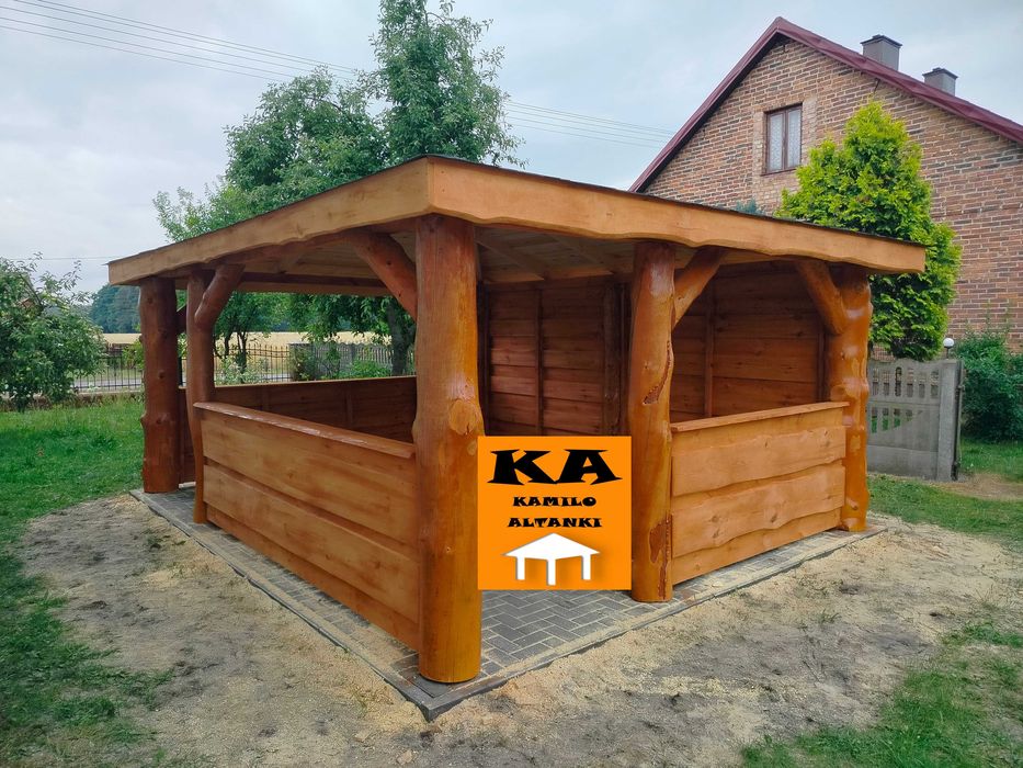 Altanka z bala Altana Altanki Altany Ogrodowa