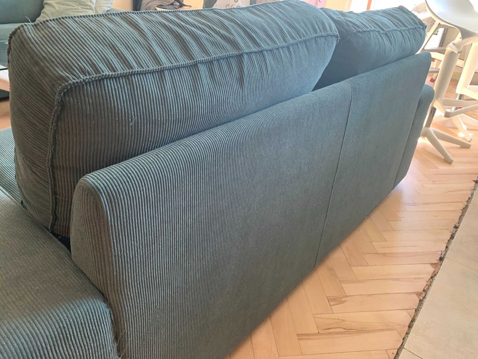 Sofa 2-osobowa Ikea-KIVIK ,  szaroturkusowy.