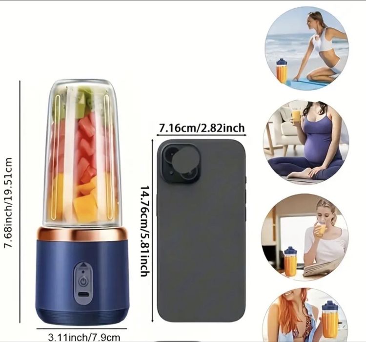 Liquidificadora Portátil USB