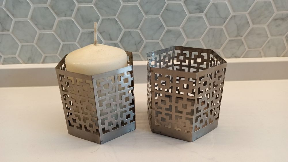 Varios modelos de porta velas