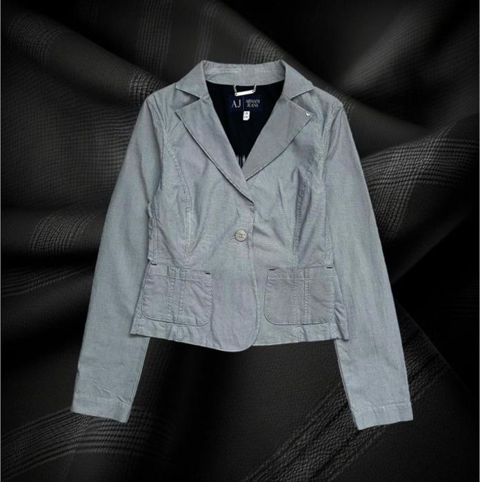 Оригінальний піджак в смужку Armani Jeans