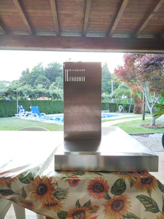 Exaustor Chaminé em Inox – Como Novo