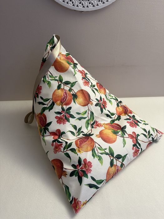 Almofada praia com tecido impermeavel Romãs