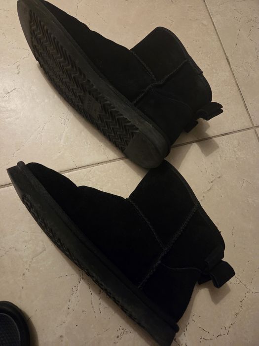 Buty czarne zamszowe śniegowce typu EMU rozmiar 39