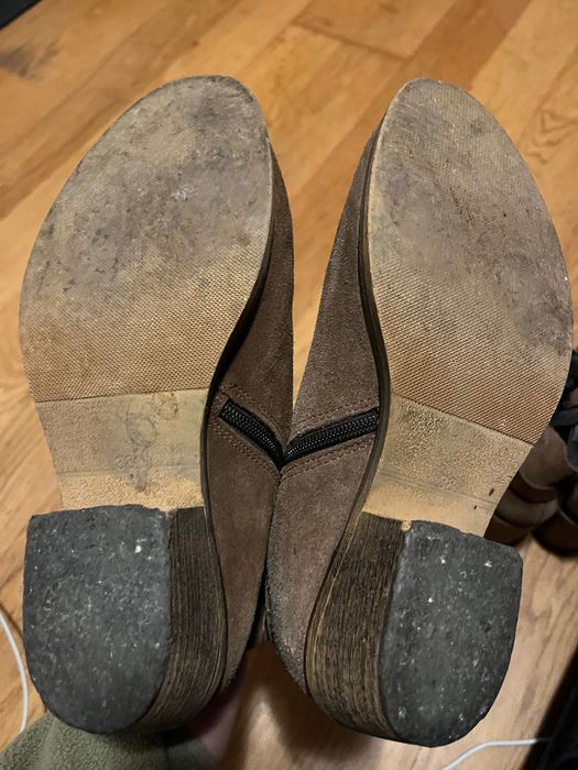 Botas castanhas tamanho 38