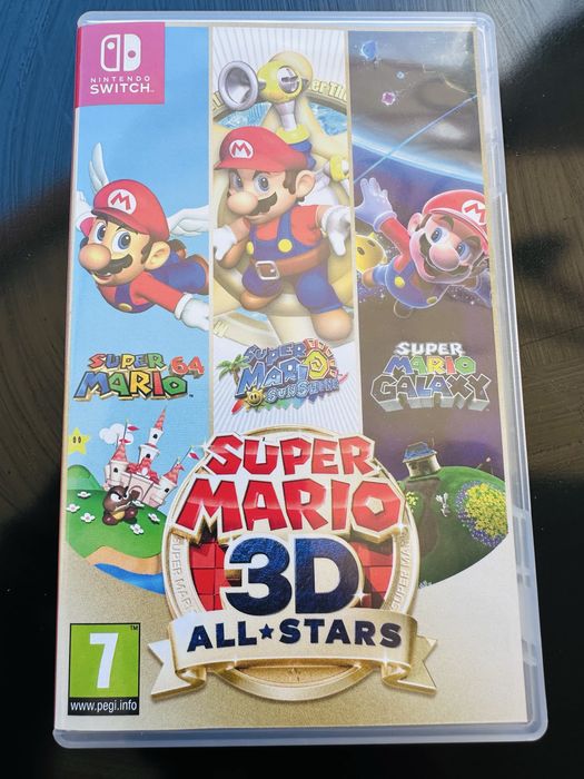 Super Mario 3D All-Stars Nintendo Switch Mario 64 + Sunshine + Galaxy Raro