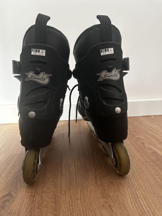 Rolki Salomon 42 UFS aggressive freeride czarne