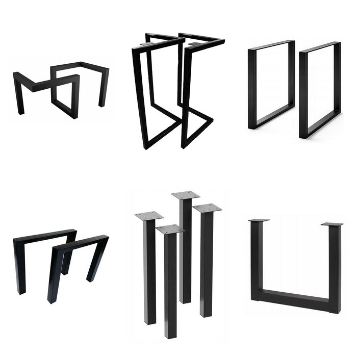 NA WYMIAR NOGI DO STOŁU ŁAWY stolika kawowego metalowe industrial loft