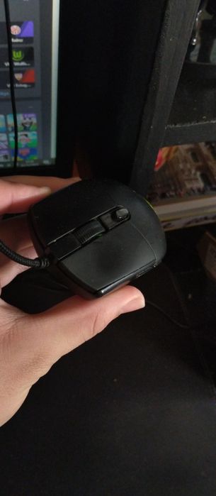 Rato gamer com led RGB