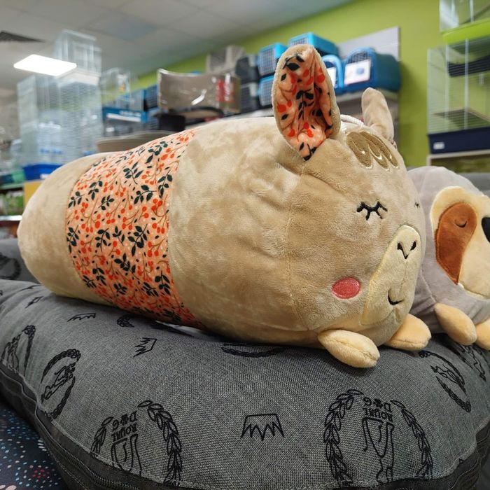 Zabawka pluszowa CHIQUITOS lama oraz leniwiec  podłużna XL - pluszak