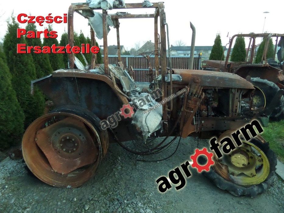 John Deere 6400 części, skrzynia biegów, silnik