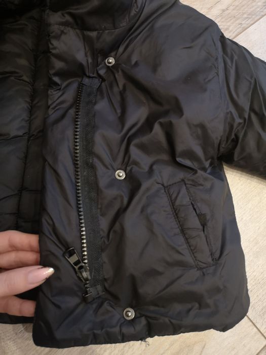 Zara kurtka czarna 80