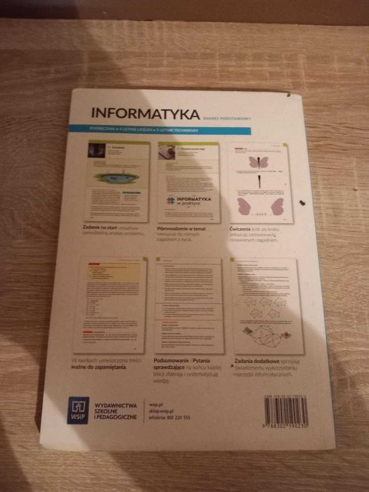 Informatyka 2. Podręcznik. Liceum/Technikum. Podstawowy.