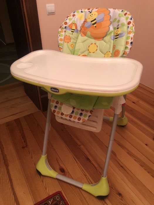 Стілець годувальний Chicco Polly 2 в 1