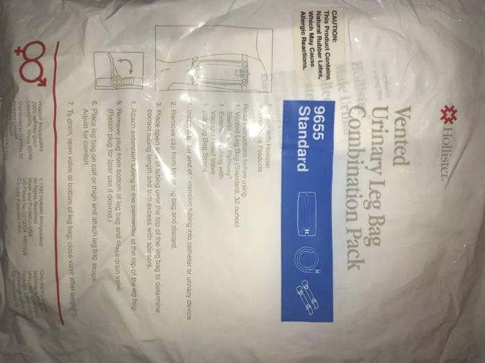 контейнер Hollister для отвода и хранения мочи