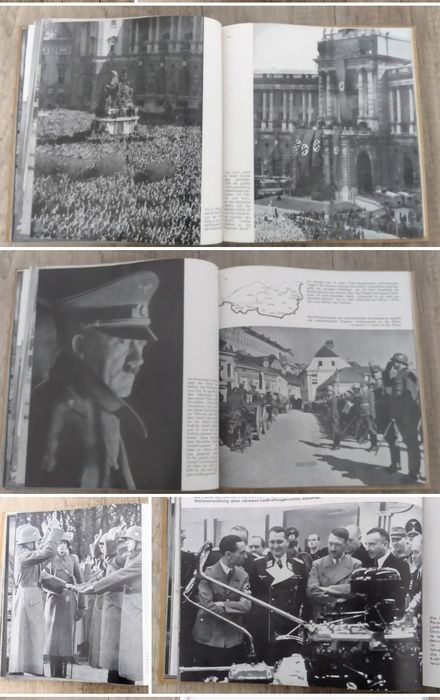Militaria III Reich Livro de Propaganda Segunda Guerra Mundial