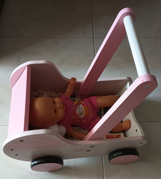 Carrinho bebé madeira
