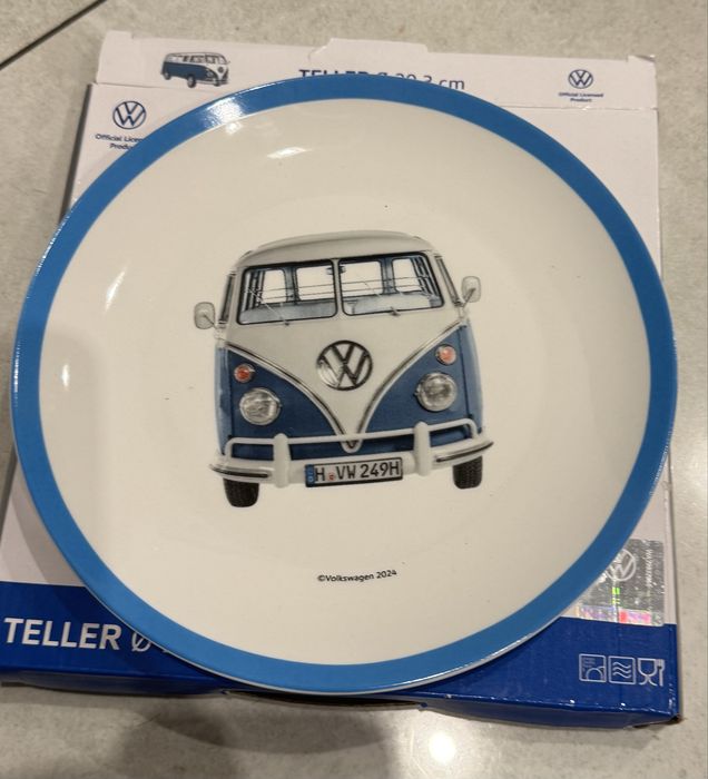 Talerz VW porcelana