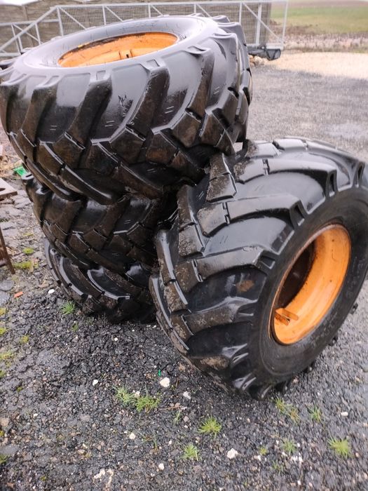 Opony 18-19.5 koparka, John Deere. Manitou, Ładowarka teleskopowa