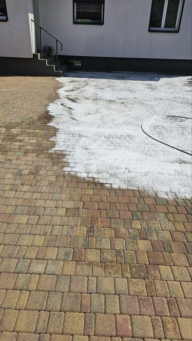 Profesjonalne Czyszczenie Kostki Brukowej